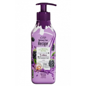 EVA OPTIMUM CARE RECIPE BERRIES SCENT HYDRATING BLEND — LOTION FOR NORMAL SKIN 370 ML